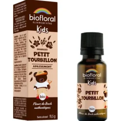 Petit tourbillon bio fleurs de bach granules Biofloral - flacon de 19,5g