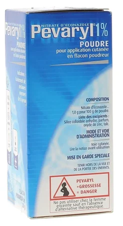 Pevaryl 1 % poudre – flacon poudreur 30 g