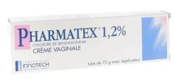 Pharmatex 1,2% crème vaginale – tube 72 g