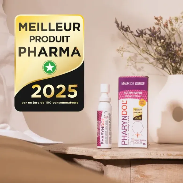 Pharyndol maux de gorge adulte PediAct - spray de 30ml