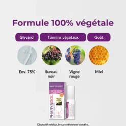Pharyndol maux de gorge adulte PediAct - spray de 30ml