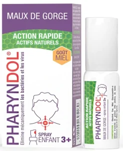 Pharyndol maux de gorge enfant PediAct - spray de 20ml