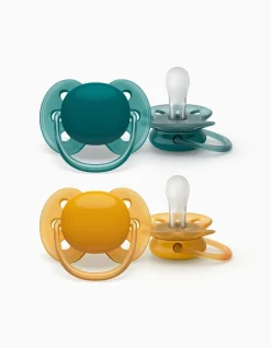 Philips Avent Ultra Soft sucette 6-18 mois – lot de 2