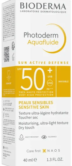 Photoderm Aquafluide SPF50+ Bioderma - tube de 40 ml