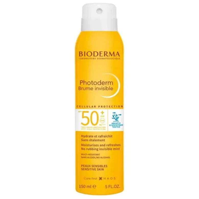 Photoderm Brume invisible SPF50+ Bioderma - aérosol de 150 ml