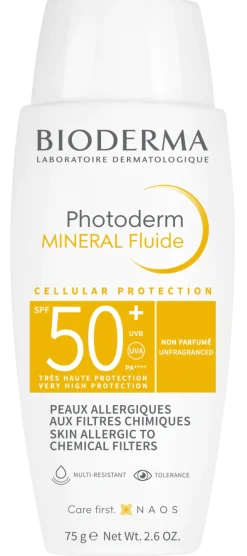 Photoderm Mineral Fluide SPF50+ Bioderma - flacon de 75g