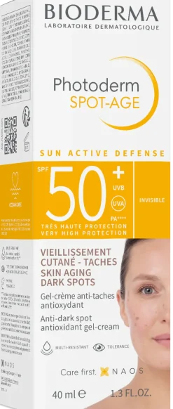 Photoderm Spot-Age invisible SPF50+ Bioderma - tube de 40ml