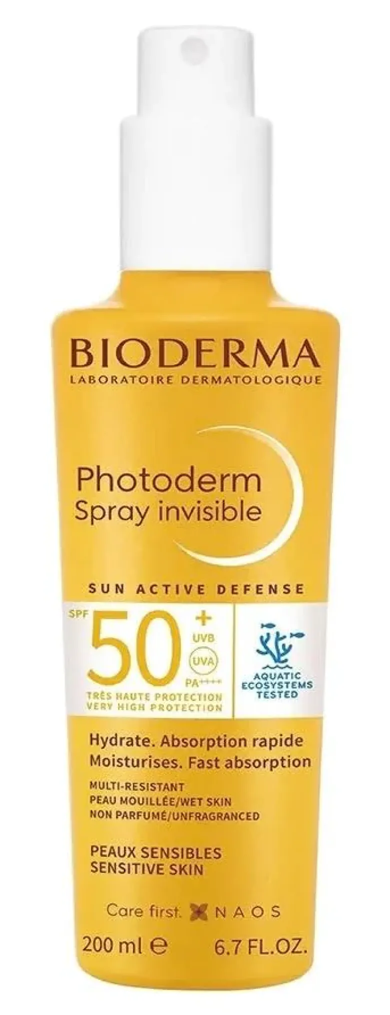 Photoderm Spray invisible SPF50+ Bioderma - spray de 200ml