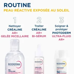 Photoderm ultra-fluid AR+ crème anti-rougeurs SPF50+ Bioderma - flacon de 40ml