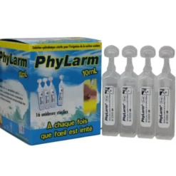 Phylarm œil irrité