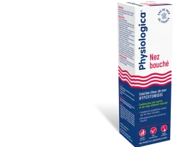 Physiologica nez bouché solution d'eau de mer hypertonique Gifrer - spray de 100 ml