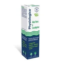 Physiologica solution d'eau de mer hypertonique aloe vera & eucalyptus Gifrer - spray de 120ml