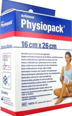 Physiopack poche réutilisable chaud/froid 16x26cm BSN Médical - une poche