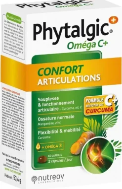 Phytalgic Oméga C+ confort articulations Nutreov