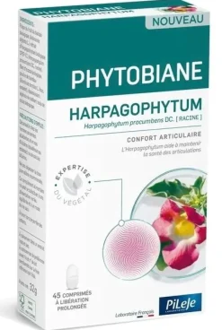 Phytobiane Harpagophytum Pileje - boite de 45 comprimés
