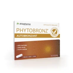 Phytobronz Autobronzant Arkopharma – 30 gélules