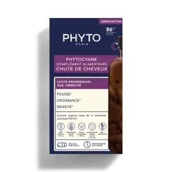 Phytocyane chute de cheveux Phyto - pot de 84 gélules