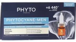 Phytocyane-men traitement anti-chute homme Phyto - boite 12 fioles x 3,50 ml