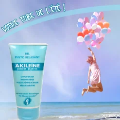 Phytogel relaxant jambes légères Akileïne - tube de 150 ml