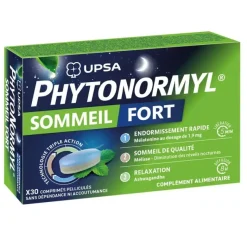 Phytonormyl Sommeil fort Upsa - boite de 30 comprimés