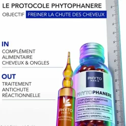 Phytophanère Antichute réactionnelle Phyto - boite de 12 ampoules de 5ml