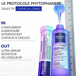 Phytophanère Force, croissance, volume Cheveux et ongles Phyto - boite de 30 comprimés effervescents
