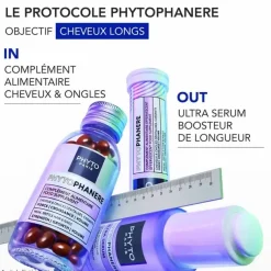 Phytophanère Sérum booster de longueur Phyto - flacon-pipette de 50ml