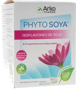 Phyto soya 17,5mg Arkopharma - boîte de 180 gélules