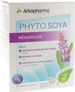 Phyto Soya ménopause Arkopharma - boîte de 180 gélules