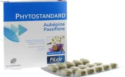 Phytostandard aubépine et passiflore Pileje - boîte de 30 comprimés