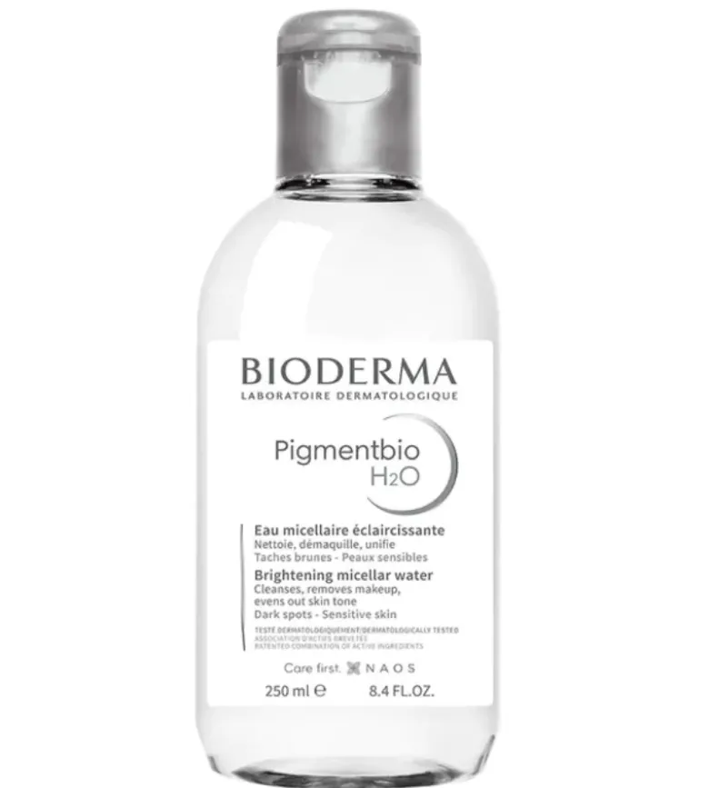 Pigmentbio H20 eau micellaire éclaircissante Bioderma - flacon de 250ml