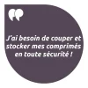 Pilbox cutter coupe comprimé Cooper - boite d'un coupe comprimé