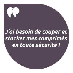 Pilbox cutter coupe comprimé Cooper - boite d'un coupe comprimé