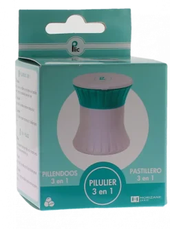 Pilulier 3 en 1 Plic - un pilulier