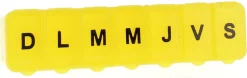 Pilulier hebdomadaire moyen format Médicapoche - un pilulier