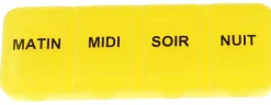 Pilulier journalier petit format Médicapoche - un pilulier