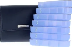 Pilulier semaine grande taille modulaire Pilbox - 1 pilulier marine