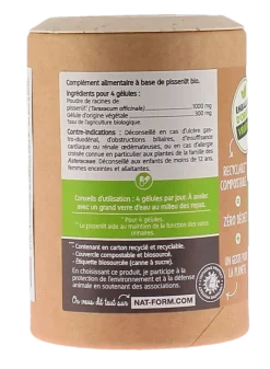 Pissenlit Bio Ecoresponsable Nat&Form