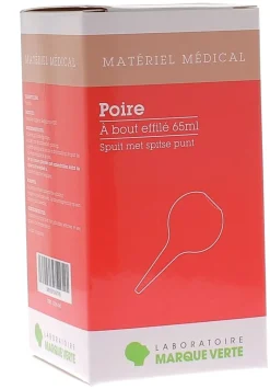 Poire à bout effilé Marque Verte - poire de 65ml