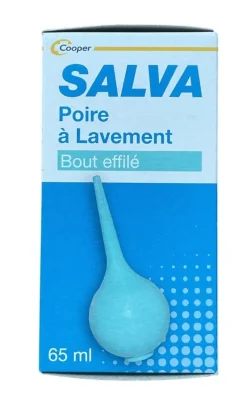 Poire à lavement bout effilé Salva