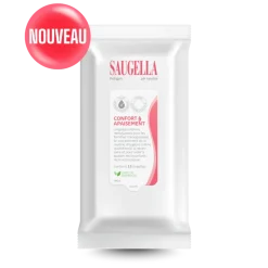 Poligyn lingettes intimes Saugella - pack de 15 lingettes