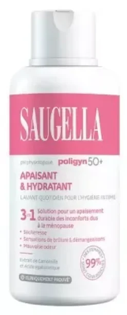Poligyn 50+ soin lavant intime Saugella