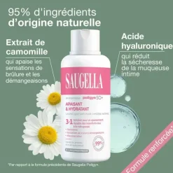 Poligyn 50+ soin lavant intime Saugella
