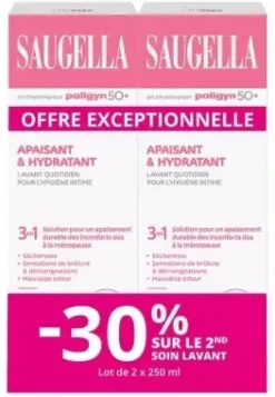 Poligyn 50+ soin lavant intime Saugella
