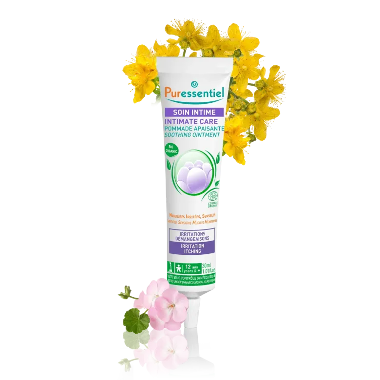 Pommade apaisante soin intime Puressentiel - tube de 30ml