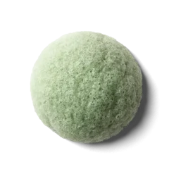 Éponge konjac au thé vert éponge douce exfoliante Erborian