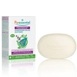Poudoux Shampooing solide quotidien bio Puressentiel - pain de 60g