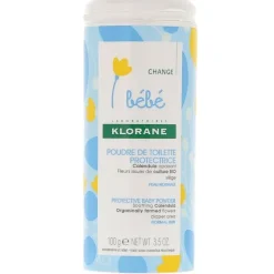 Poudre protectrice au calendula bio bébé Klorane