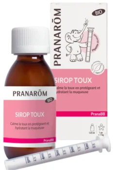 PranaBB sirop toux bio Pranarôm - flacon de 120ml