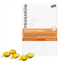 Pranarôm Pranacaps Origan + BIO – 30 capsules